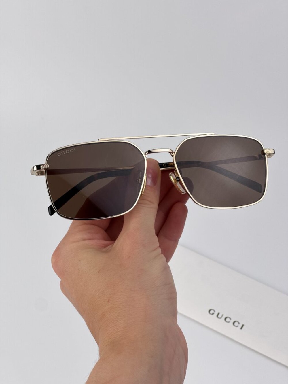 GUCCI GG1957SA 002 AVIATOR SUNGLASSES